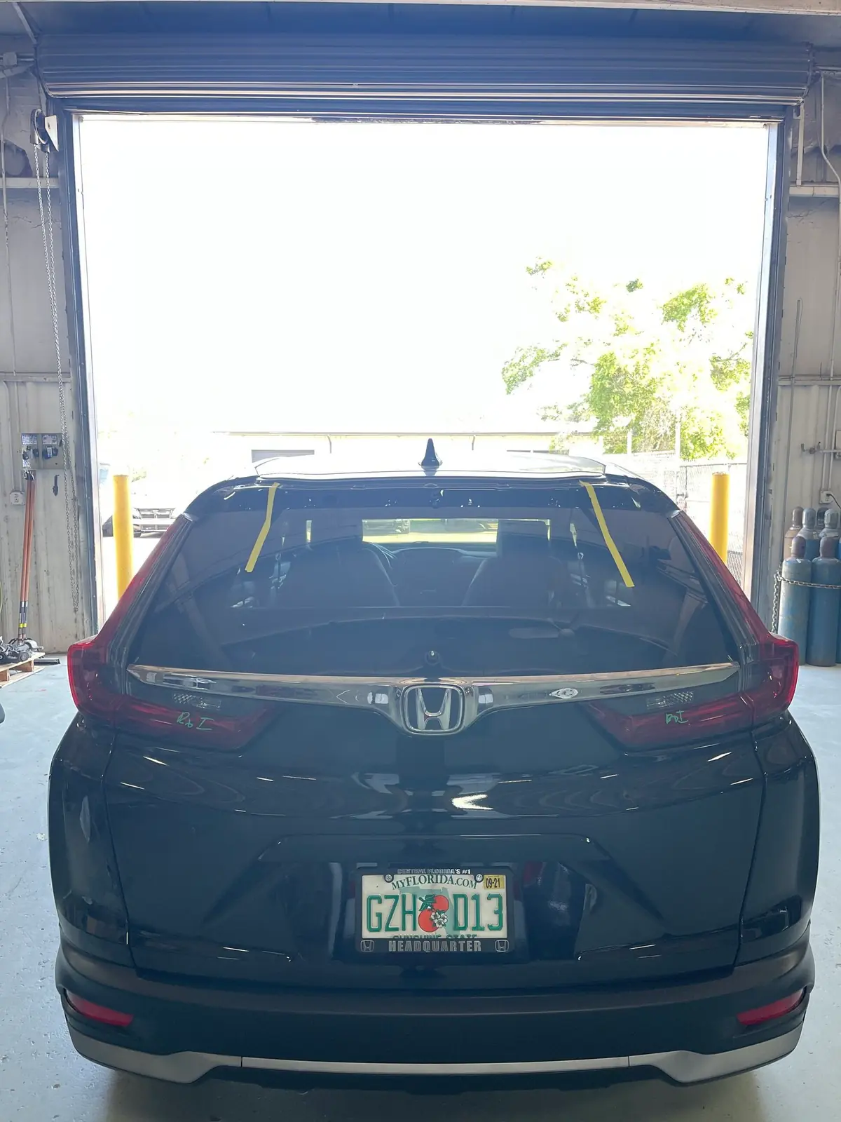 A back-glass replacement from the All Professional Auto Glass project gallery